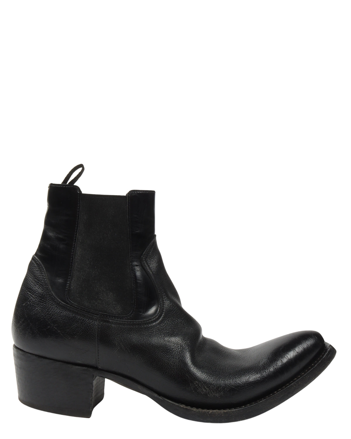 Turn-Up Toe Ankle Boots