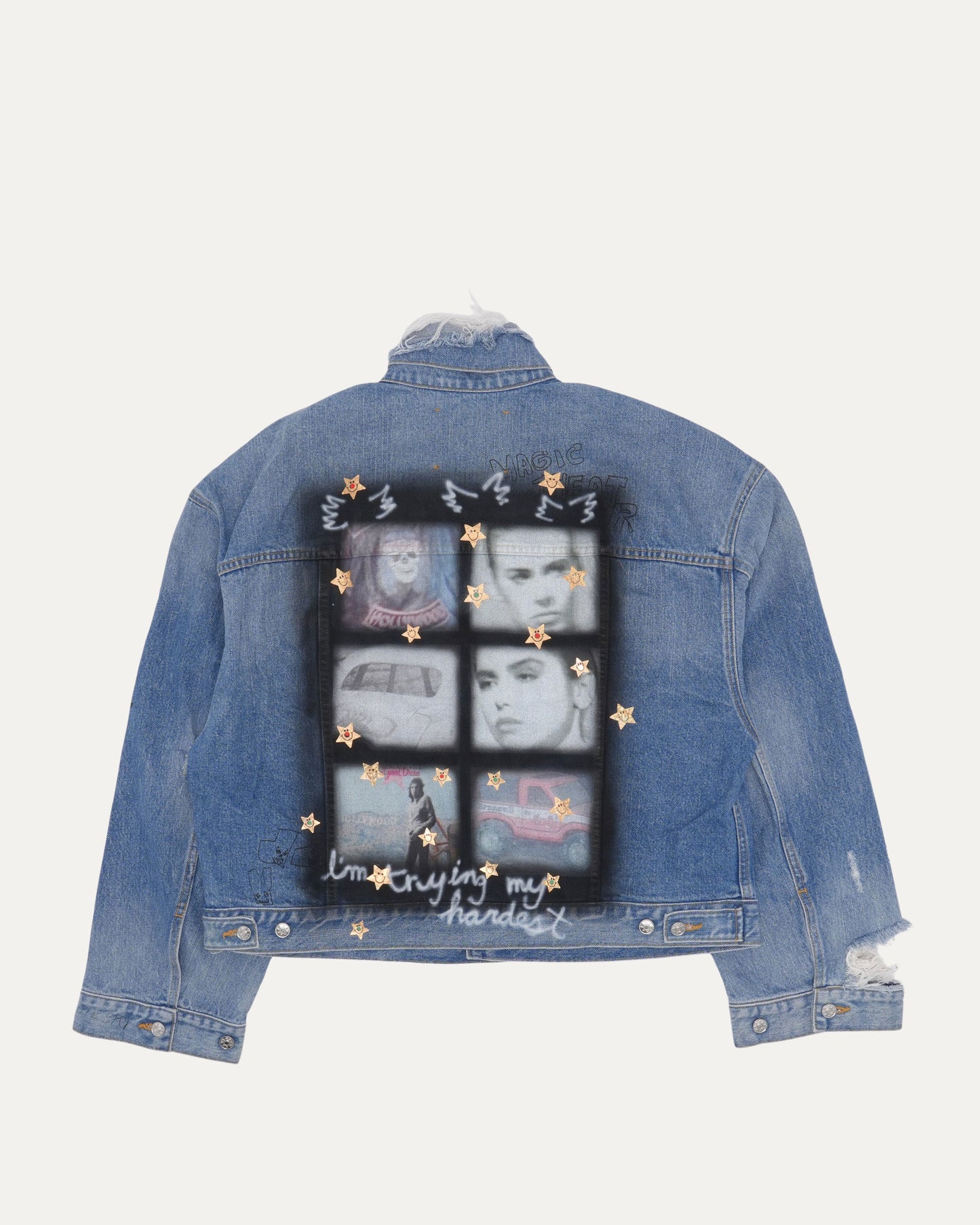 Try-Hard Denim Trucker Jacket