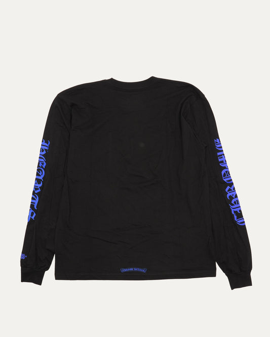 Neck Logo Long Sleeve Pocket T-Shirt