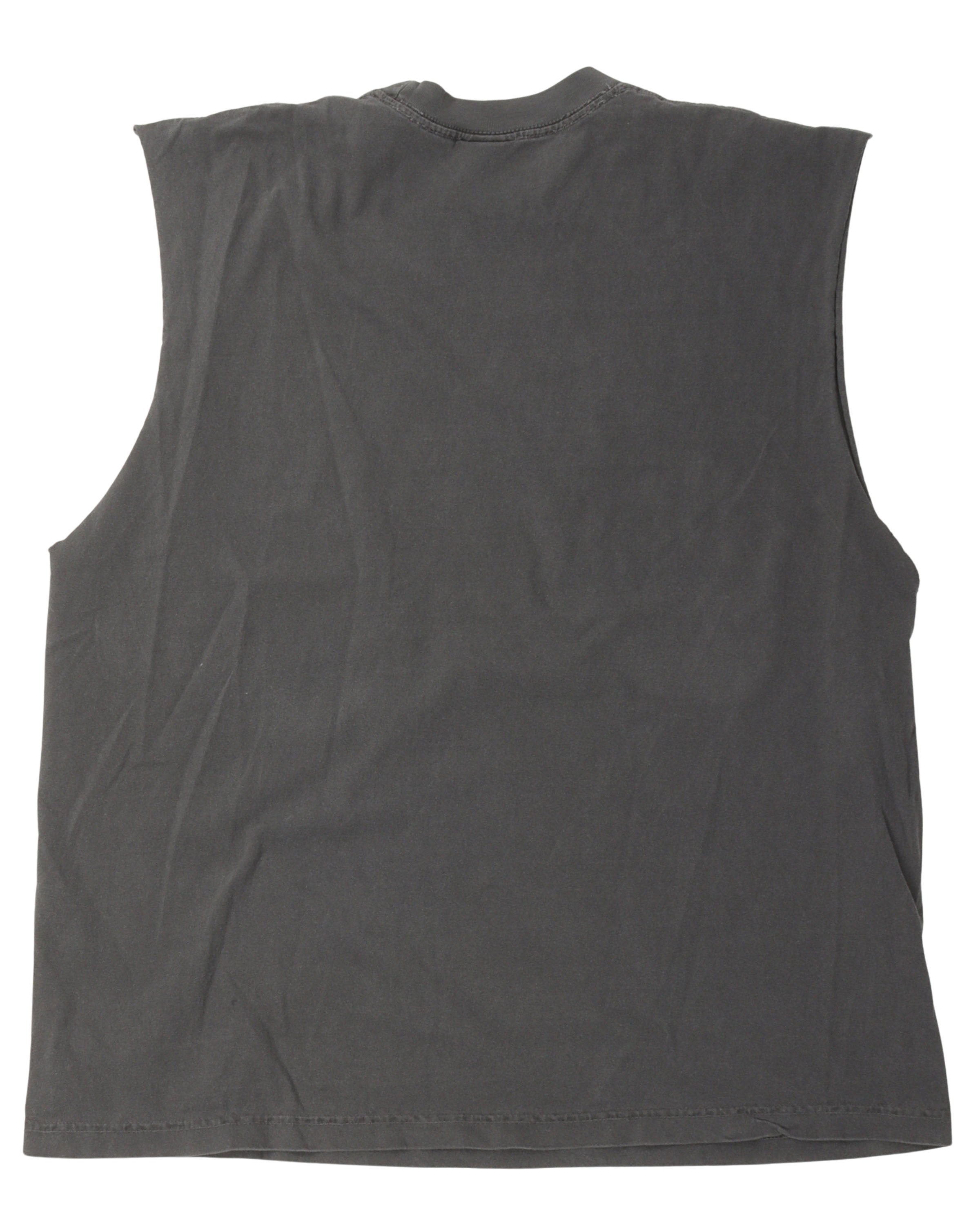 Tie Sleeveless T-Shirt