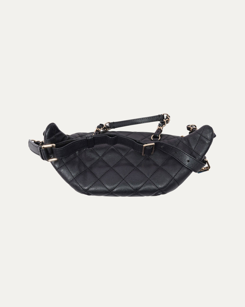 Quilted Leather Fanny Pack