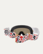 Silver Morning Snow Goggles