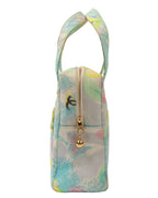 Canvas and Patent Leather CC Mini Tote