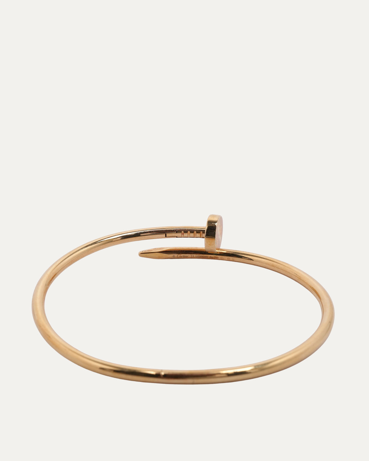 Gold Nail Bracelet
