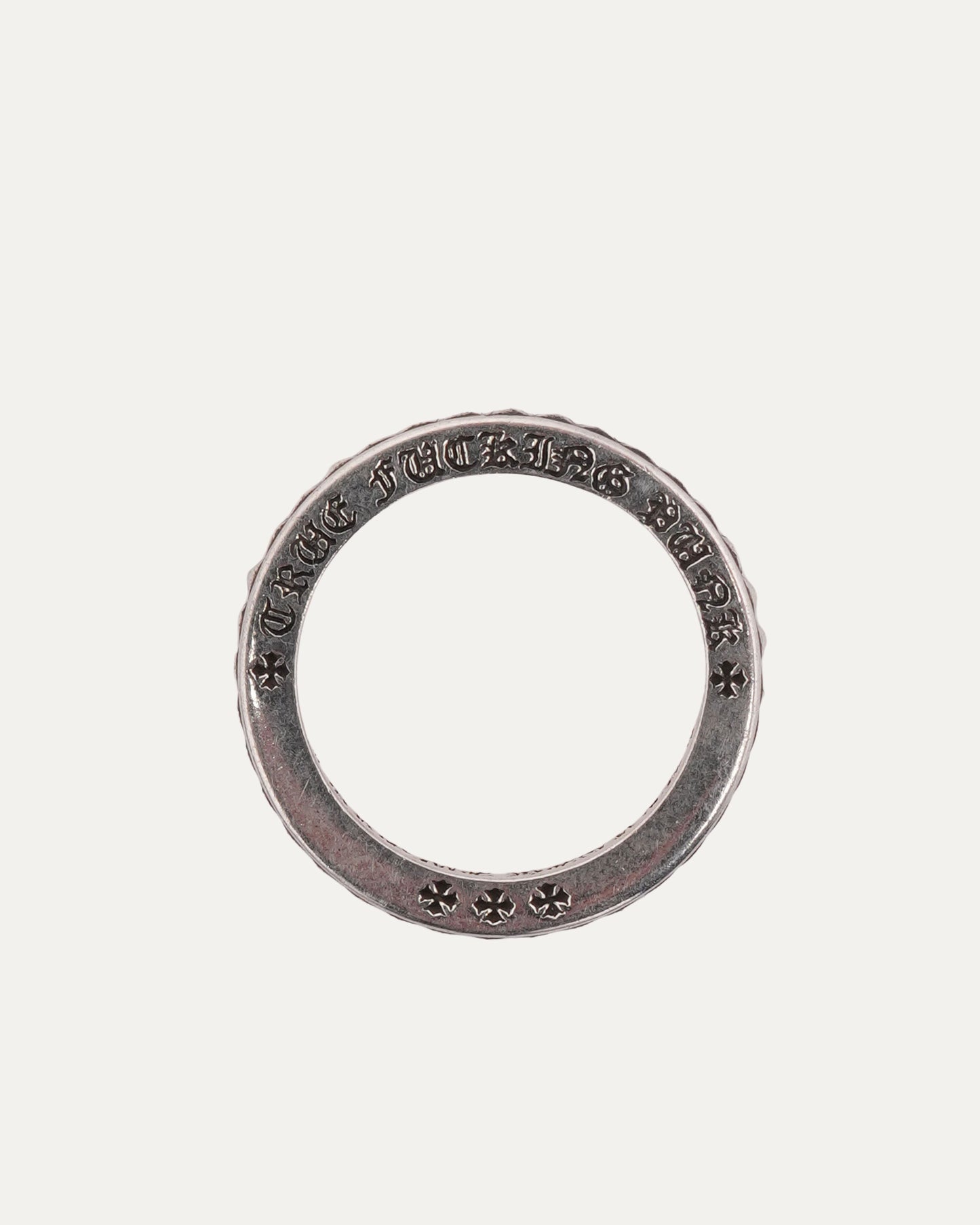 Thin True Fucking Punk Stud Ring
