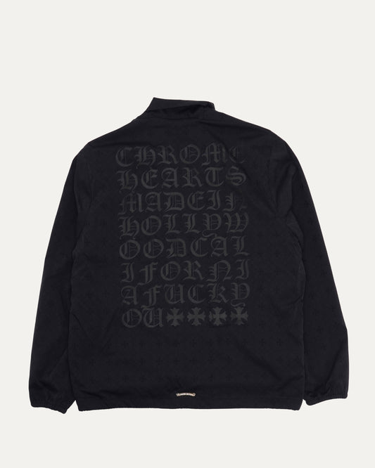 Eyechart Logo Monogram Coach Jacket