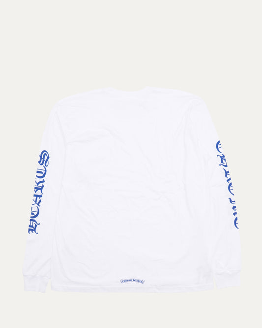 Neck Logo Long Sleeve Pocket T-Shirt