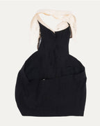 1990s Embellished Tuxedo Halter Top