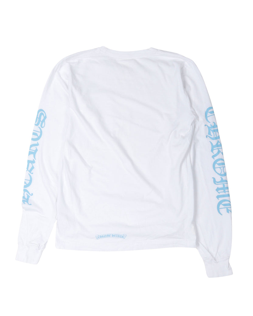 Neck Logo Long Sleeve T-Shirt