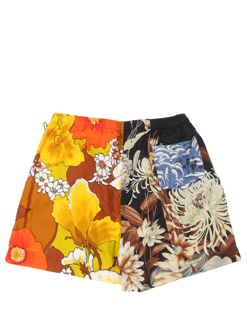 Reworked Floral Shorts