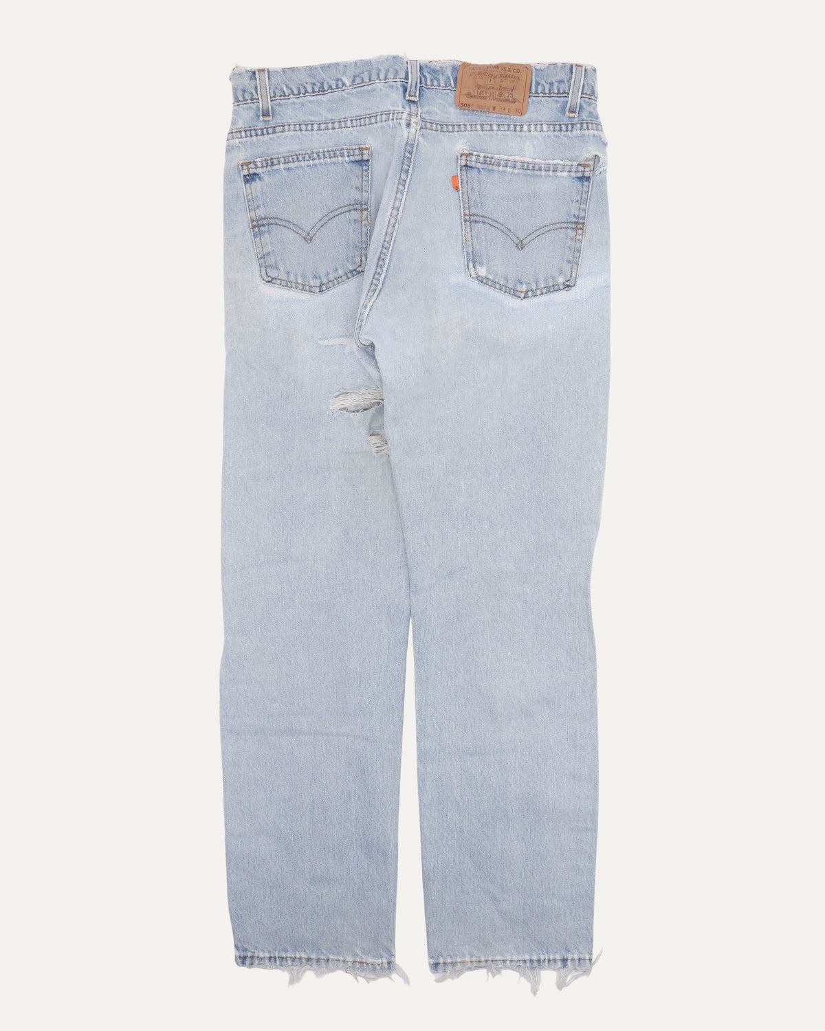 Levi's 505 Orange Tab Jeans
