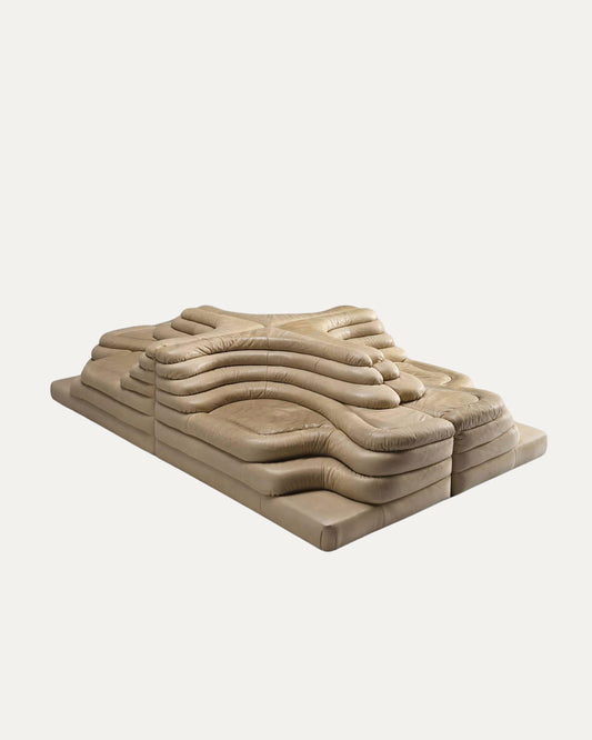 Ubald Klug Set of Four Patinated 'Terrazza Landscapes'