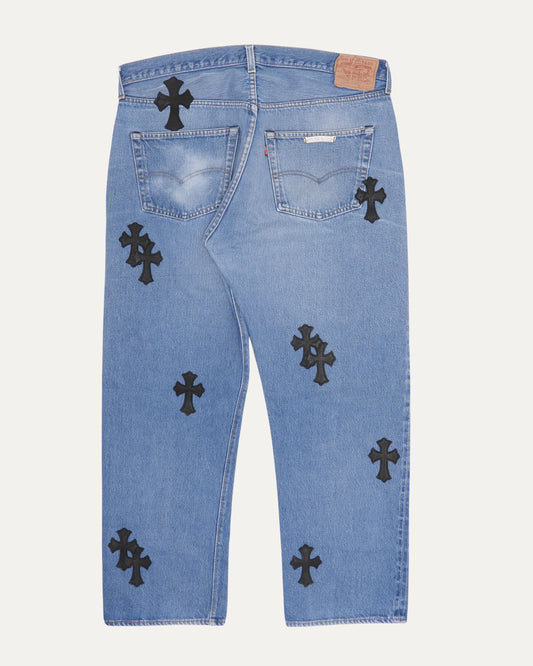 Levi's 501 Cross Patch Jeans
