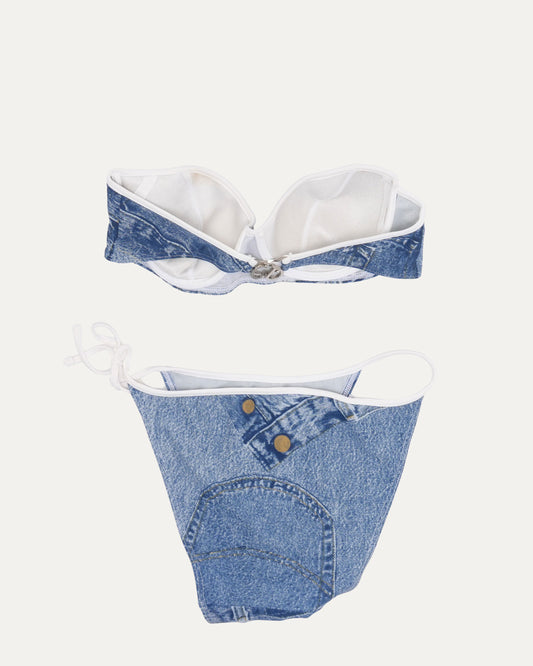 SS 2000 Denim Print Bikini