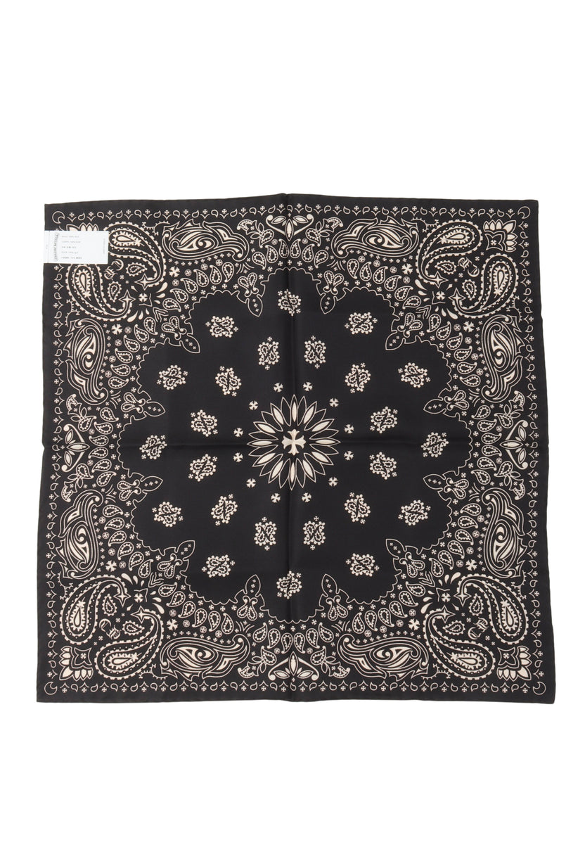 Paisley Maltese Cross Silk Scarf