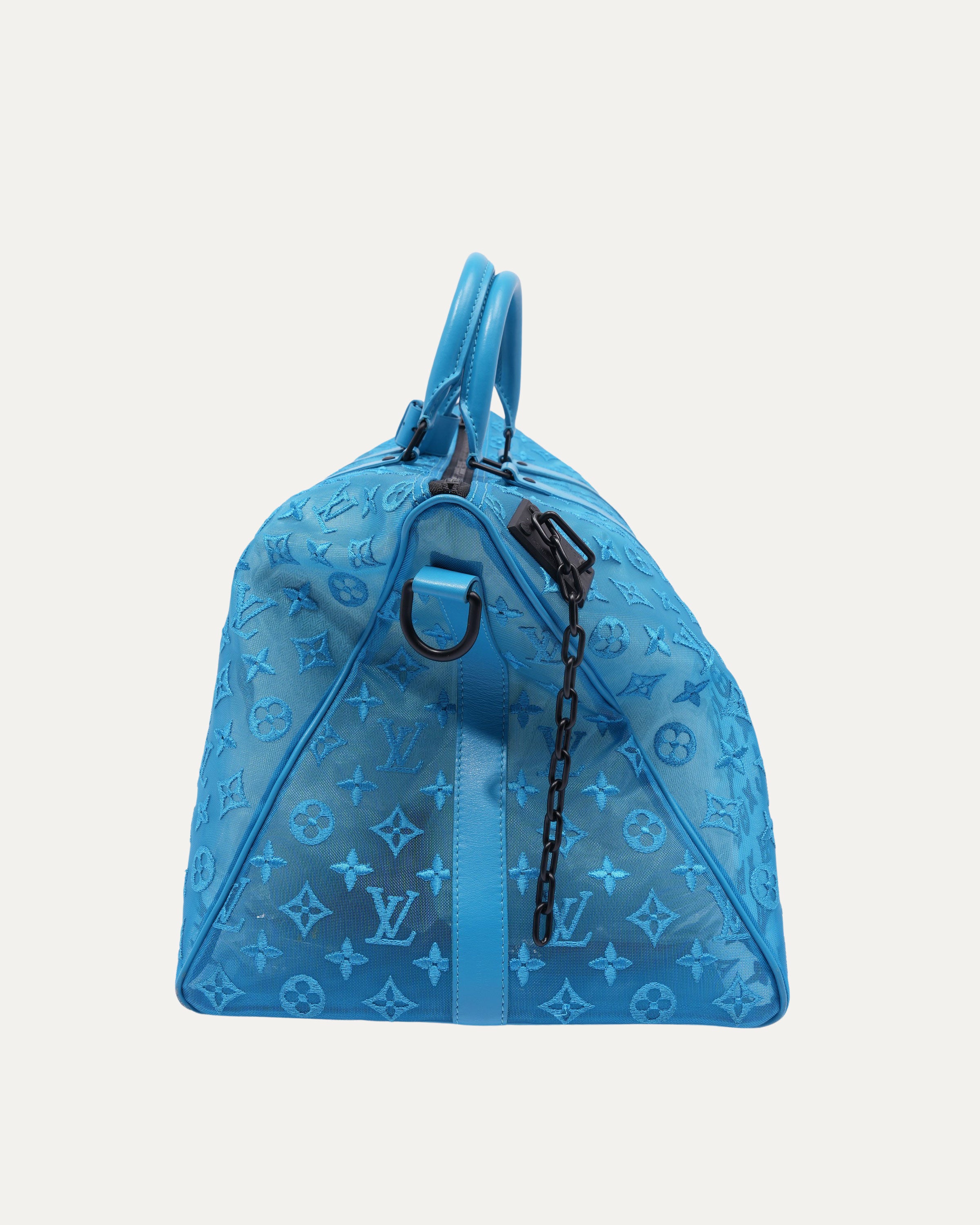 Monogram Mesh Keepall Triangle Bandoulière 50 (2020)