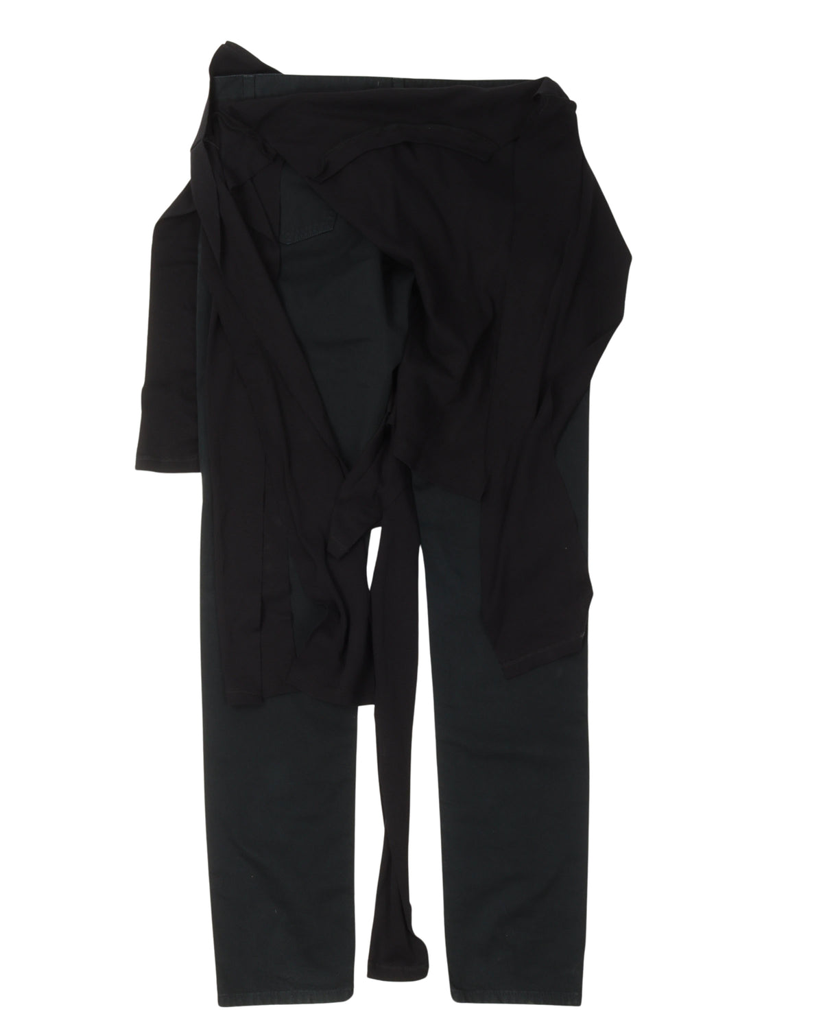 Archive Redux AW04 T-Shirt Layered Slim Leg Jeans