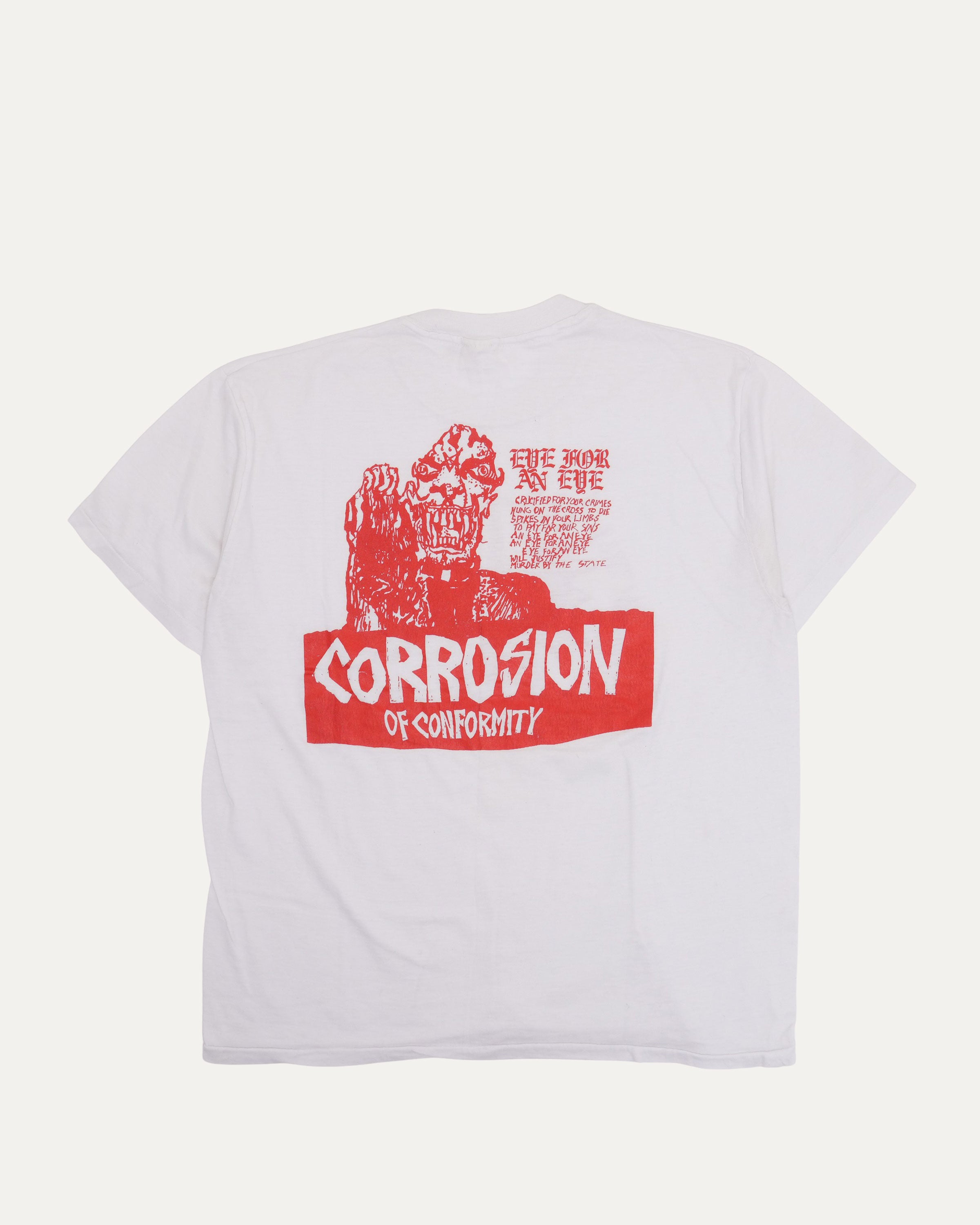 Vintage Corrosion of Conformity 'Eye for an Eye' T-Shirt – Justin Reed