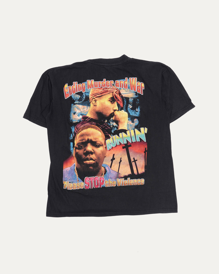 Tupac Notorious B.I.G. Stop the Violence T-Shirt