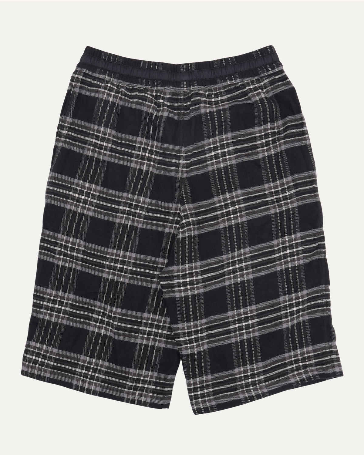 After School Cross Patch Flannel Shorts