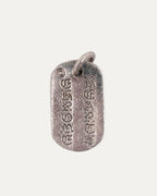 Cemetery Cross NYC Dog Tag Pendant