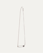 Diamond Safety Pin Necklace