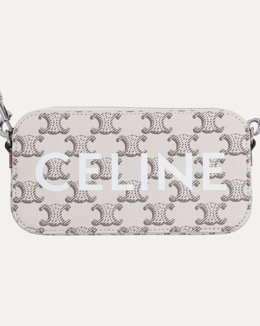 Triomphe Canvas Clutch Bag