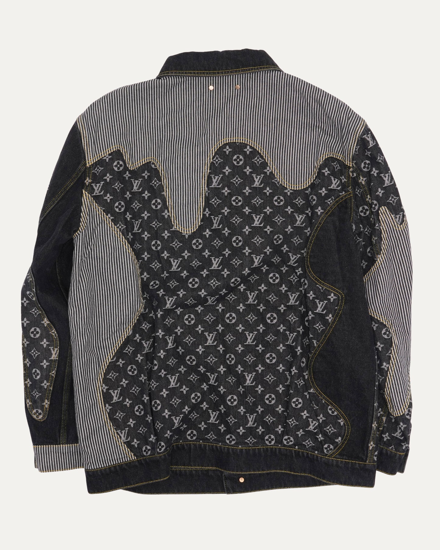 Nigo Monogram Crazy Denim Workwear Jacket