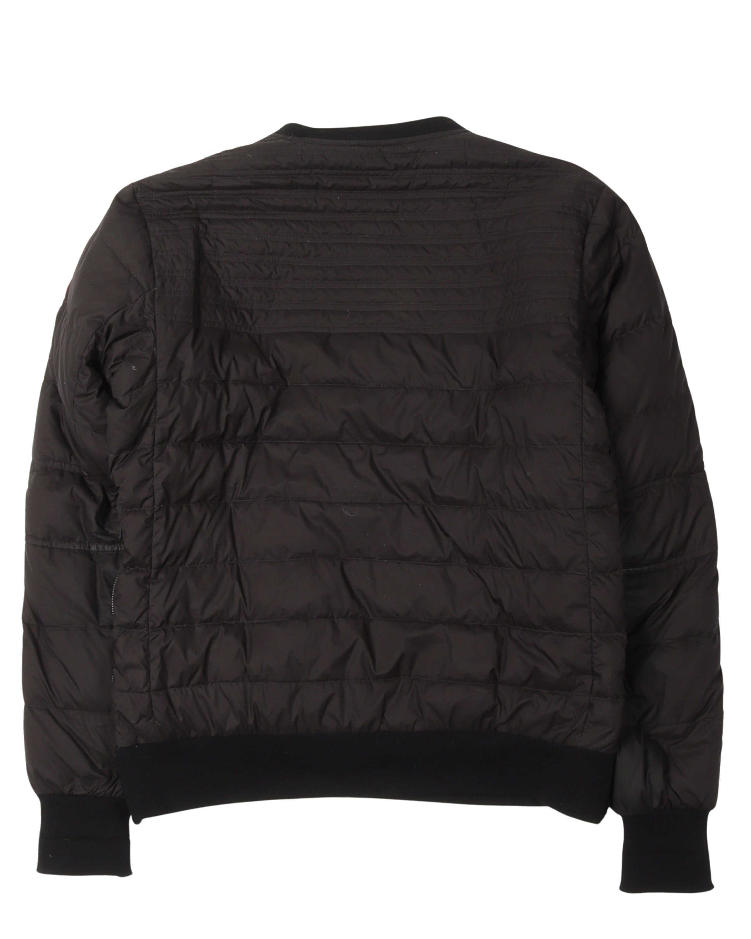 Albanny Quilted Down Sweatshirt