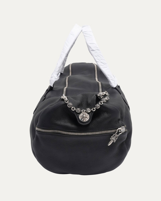 Cross Embellished Duffle Bag