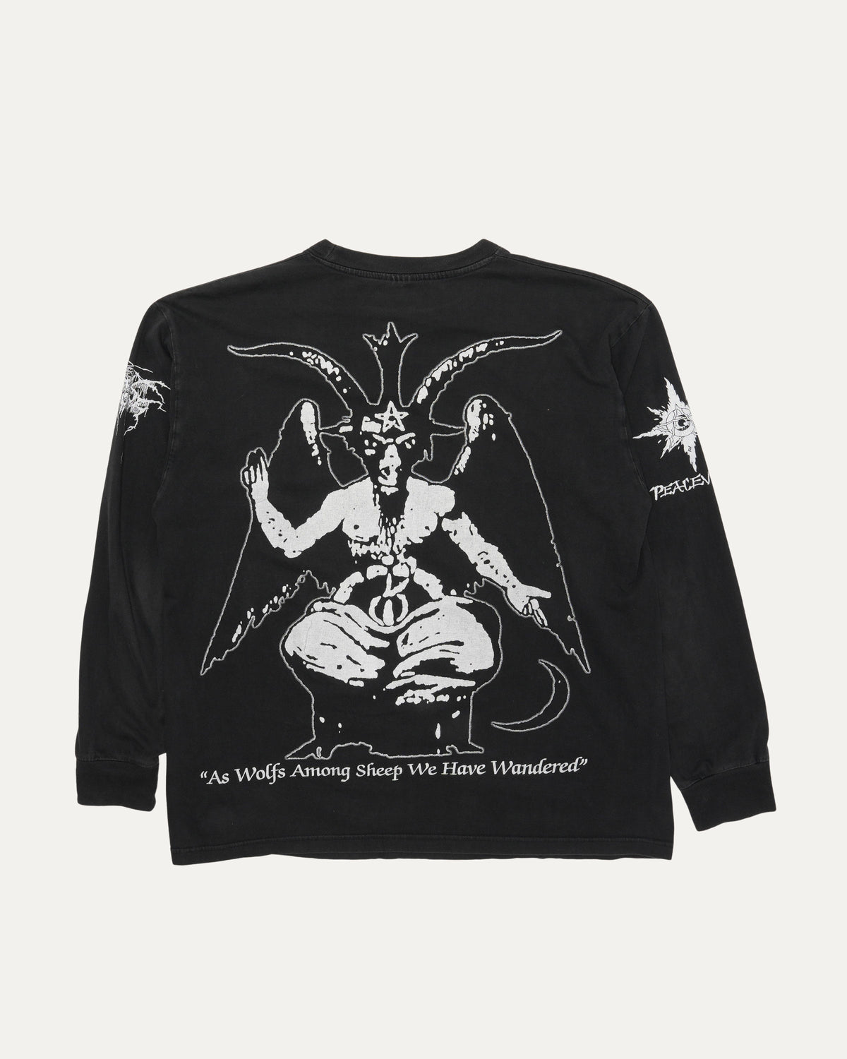 Dark Throne Among Sheep Long Sleeve T-Shirt