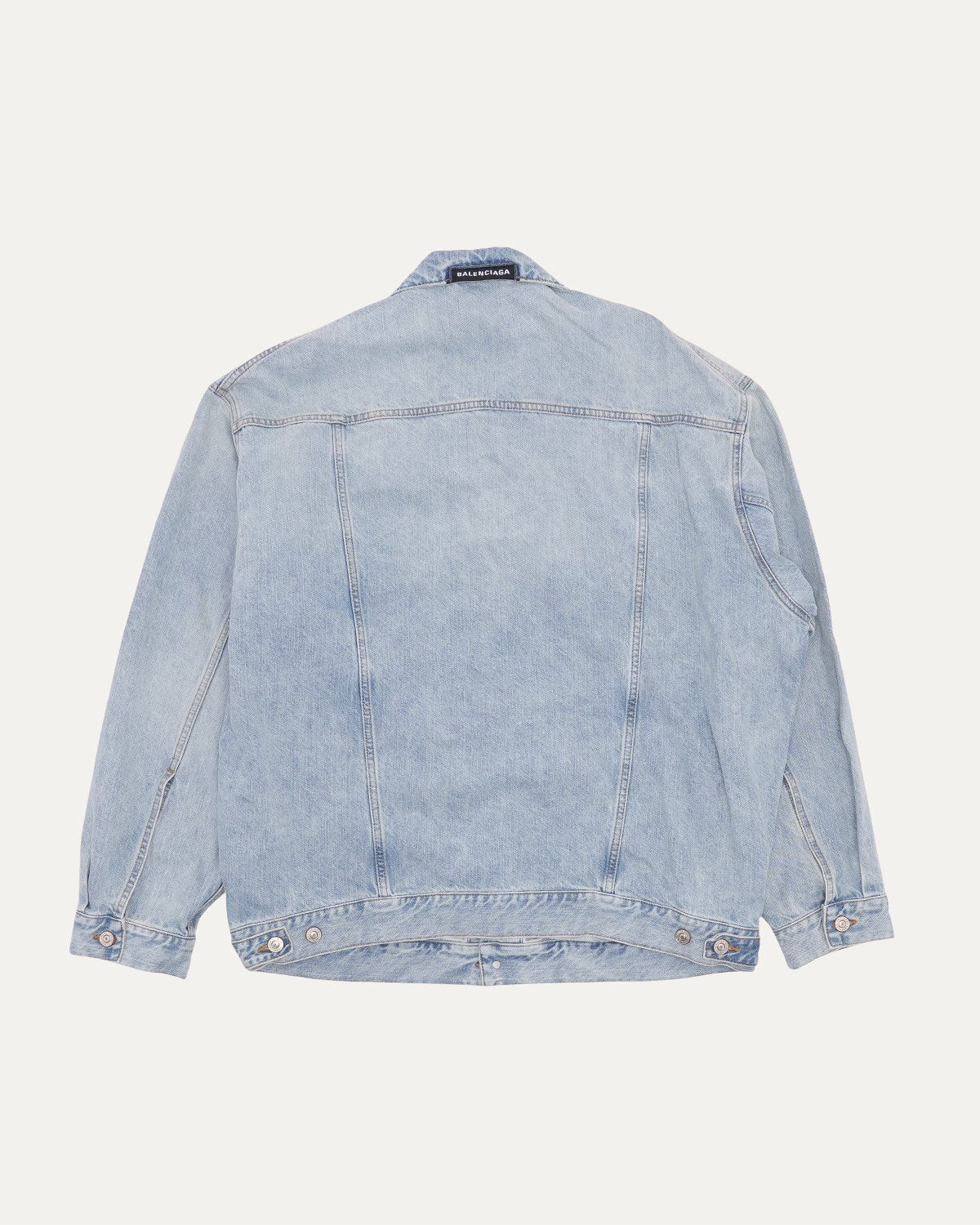 Oversized Denim Trucker Jacket