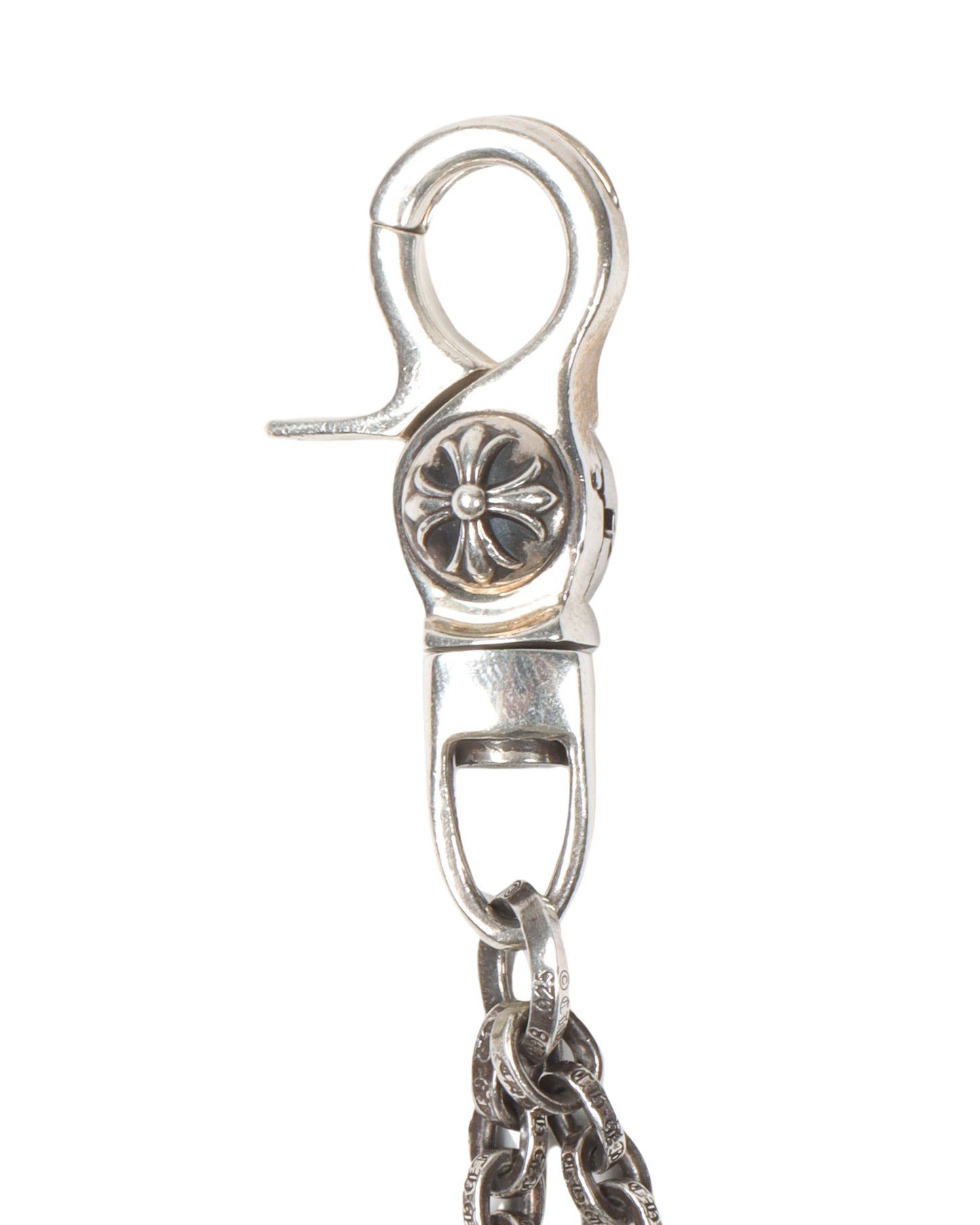 Silver Dice Keychain Clip