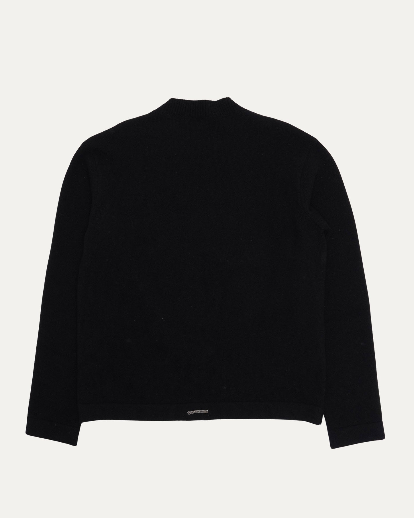 Cemetery Cross Patch Cashmere Sweater