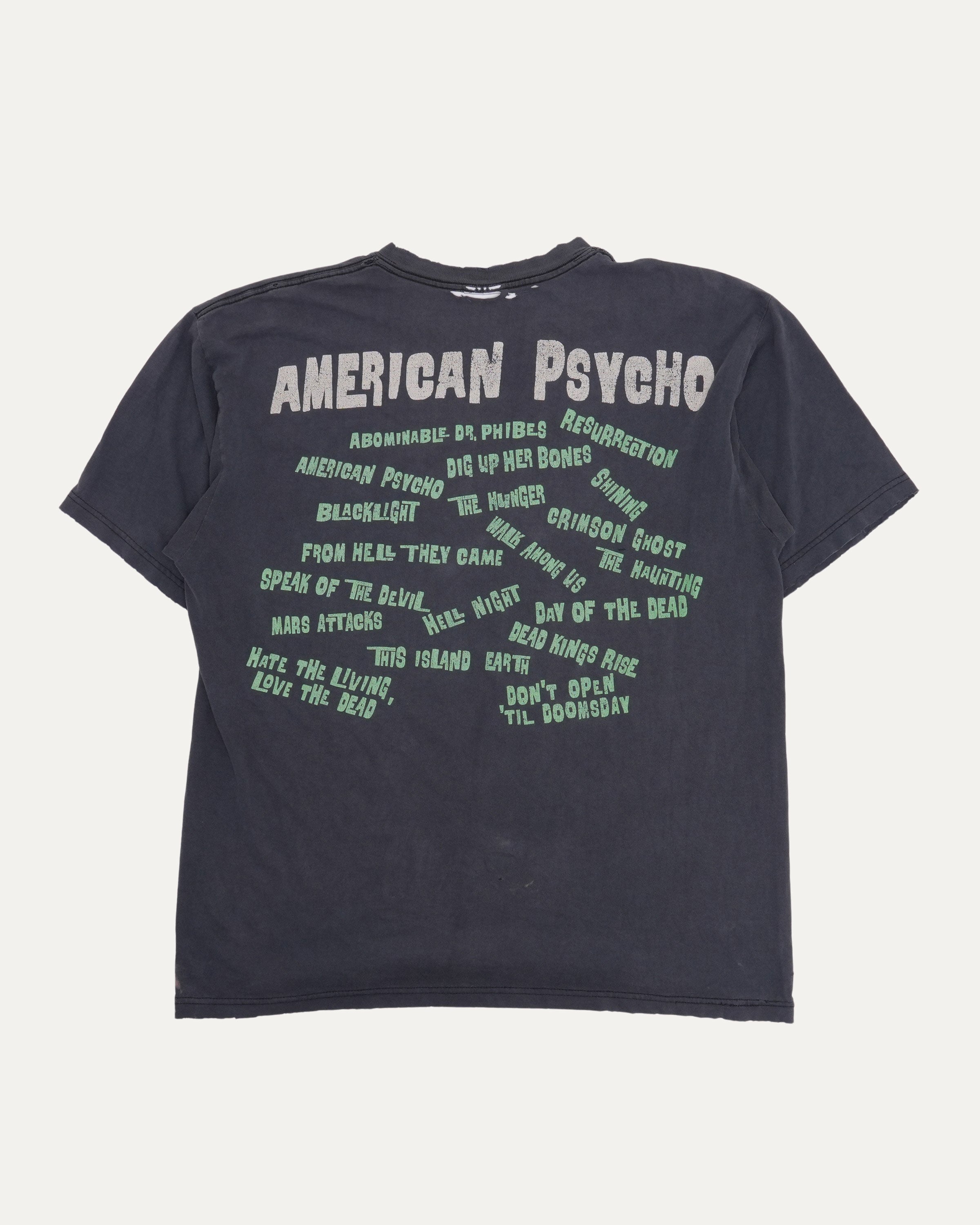Misfits American Psycho Tour 1997 Tシャツ Vintage Misfits American Psycho 1997 T-Shirt – Justin Reed