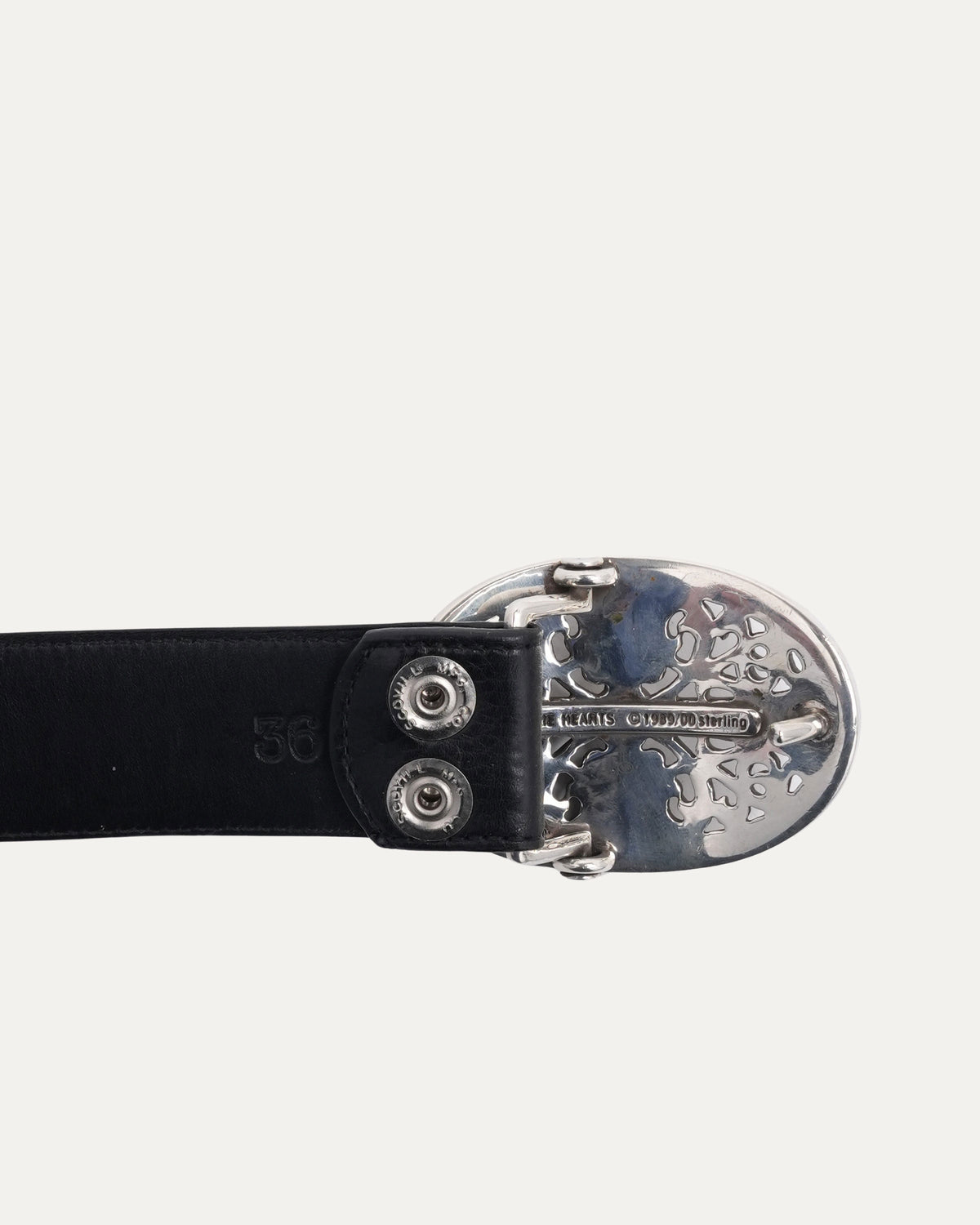 Oval Cross Belt