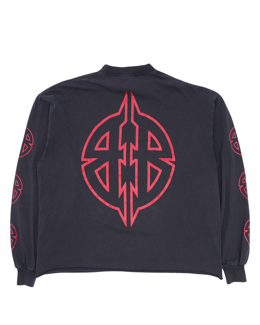 Metal Logo Long Sleeve T-Shirt