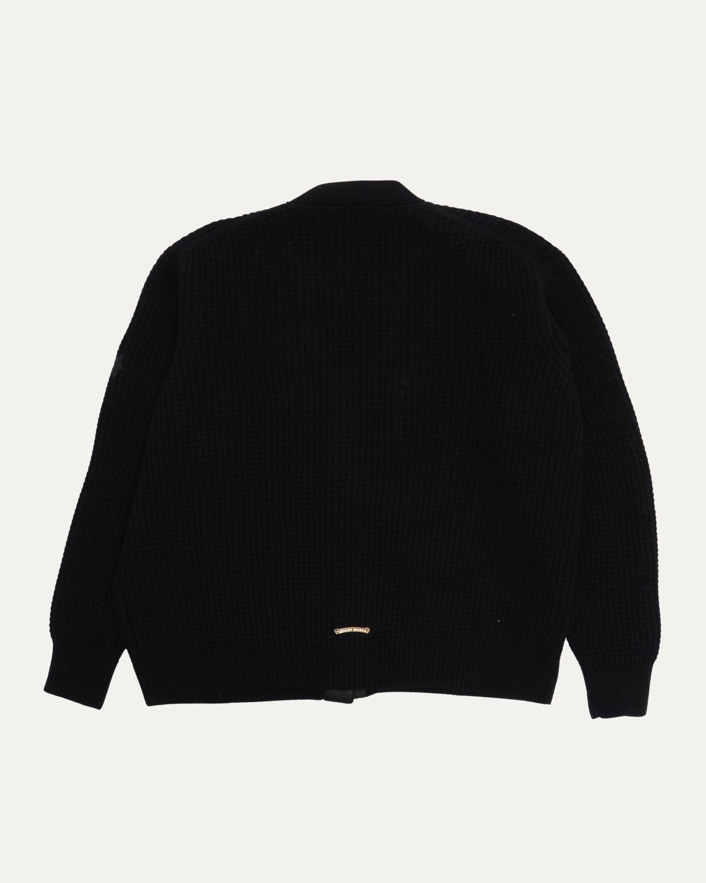 Cashmere Cross Patch Hit & Run Sweater