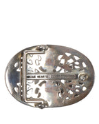 Oval Cross Belt Buckle