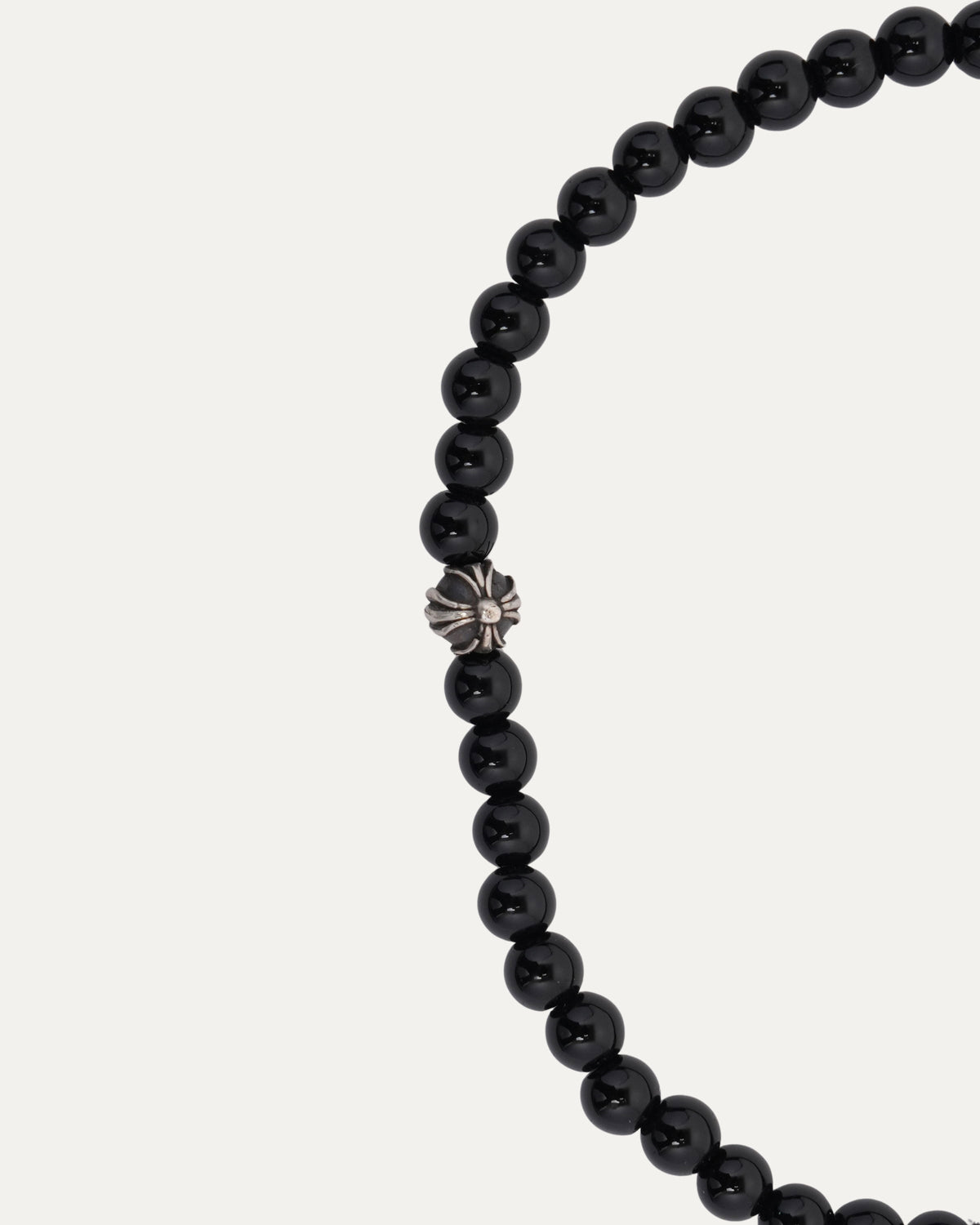4mm Onyx Plus Ball Bead Bracelet