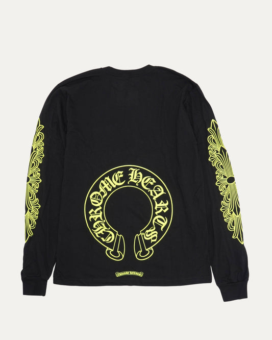 Horseshoe Logo Long Sleeve Pocket T-Shirt