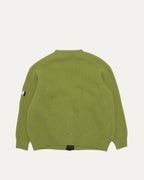 Cashmere Cross Patch Hit & Run Cardigan Sweater