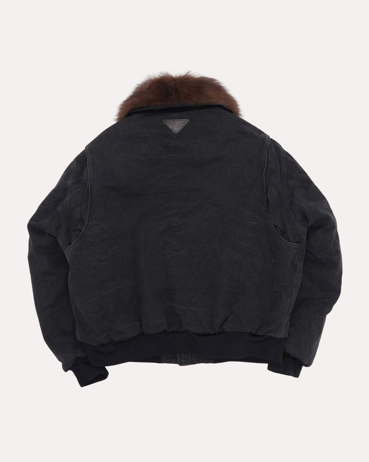 Fur Collar Bomber Jacket