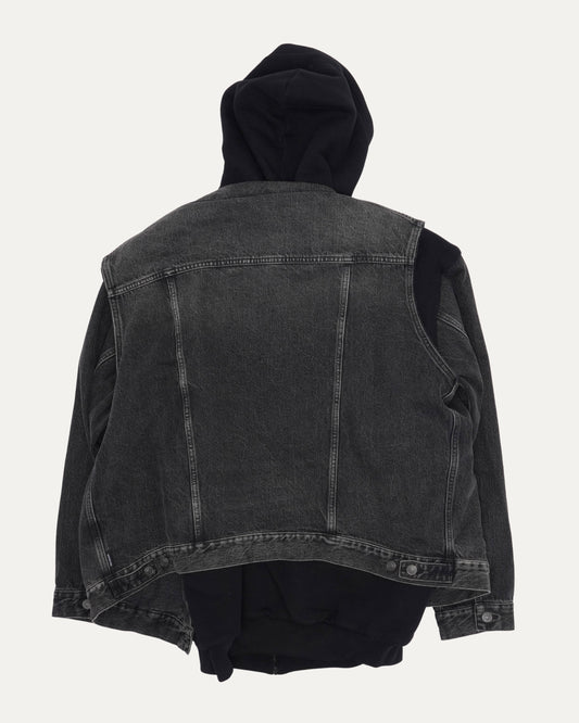 Twinset Hooded Denim Jacket