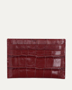 Crocodile Embossed Card Holder