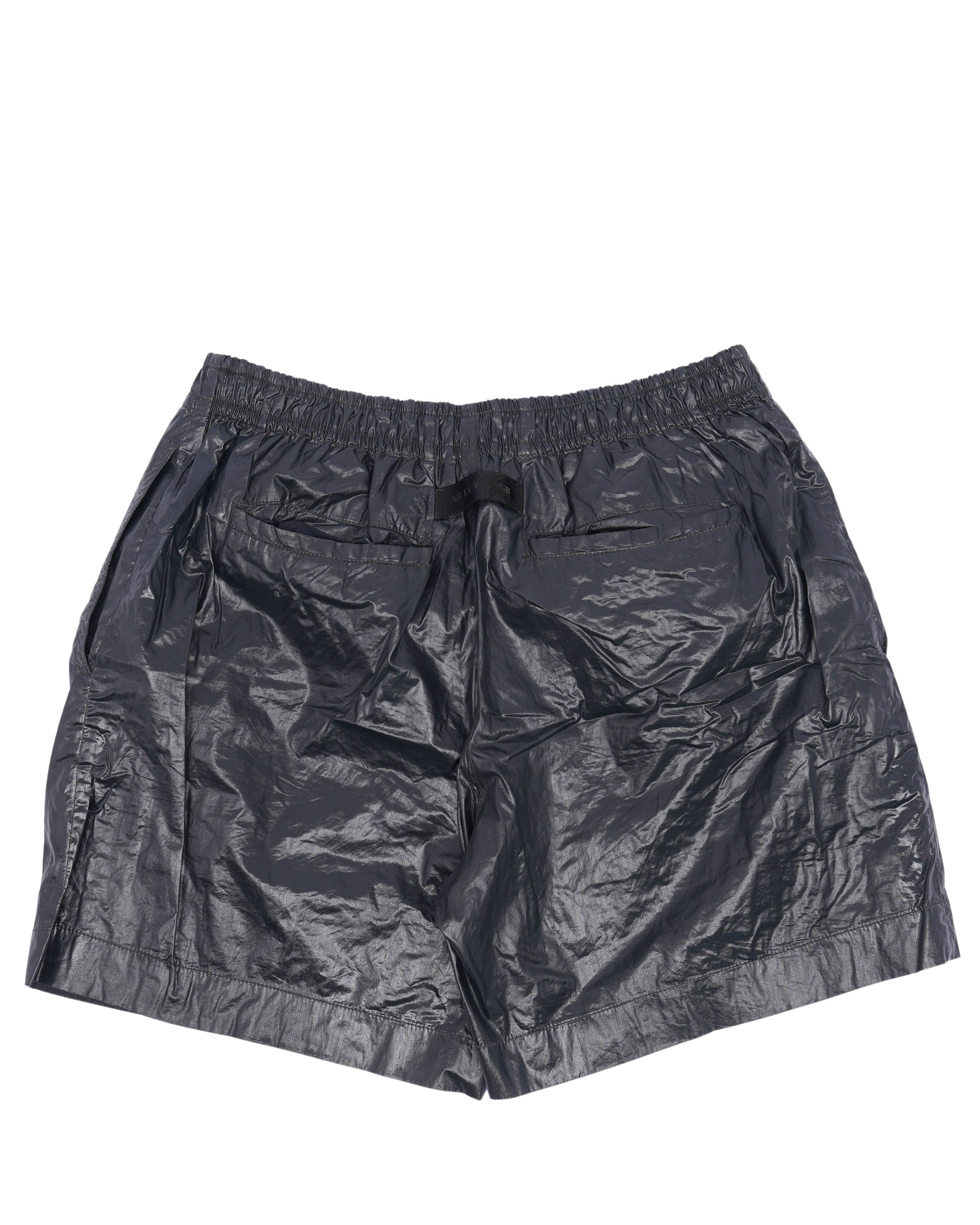 Coated Cargo Jersey Shorts