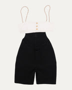 SS 2022 Sleeveless Chain Strap Jumpsuit