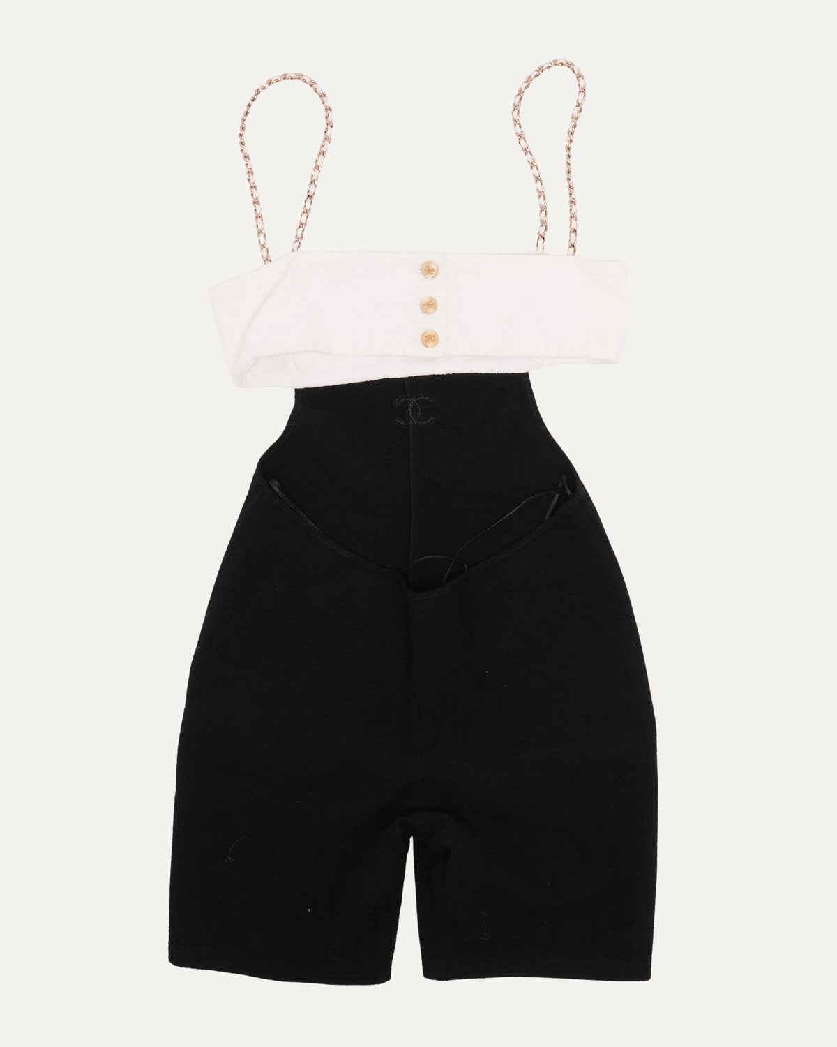SS 2022 Sleeveless Chain Strap Jumpsuit