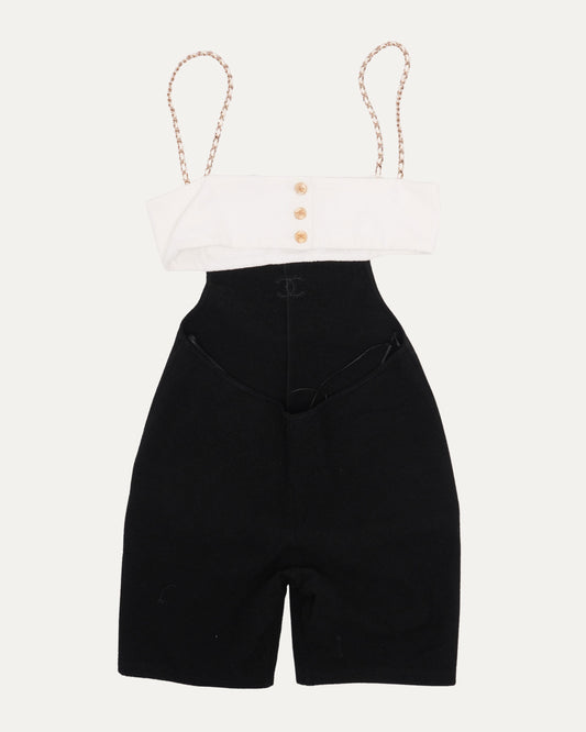 SS 2022 Sleeveless Chain Strap Jumpsuit