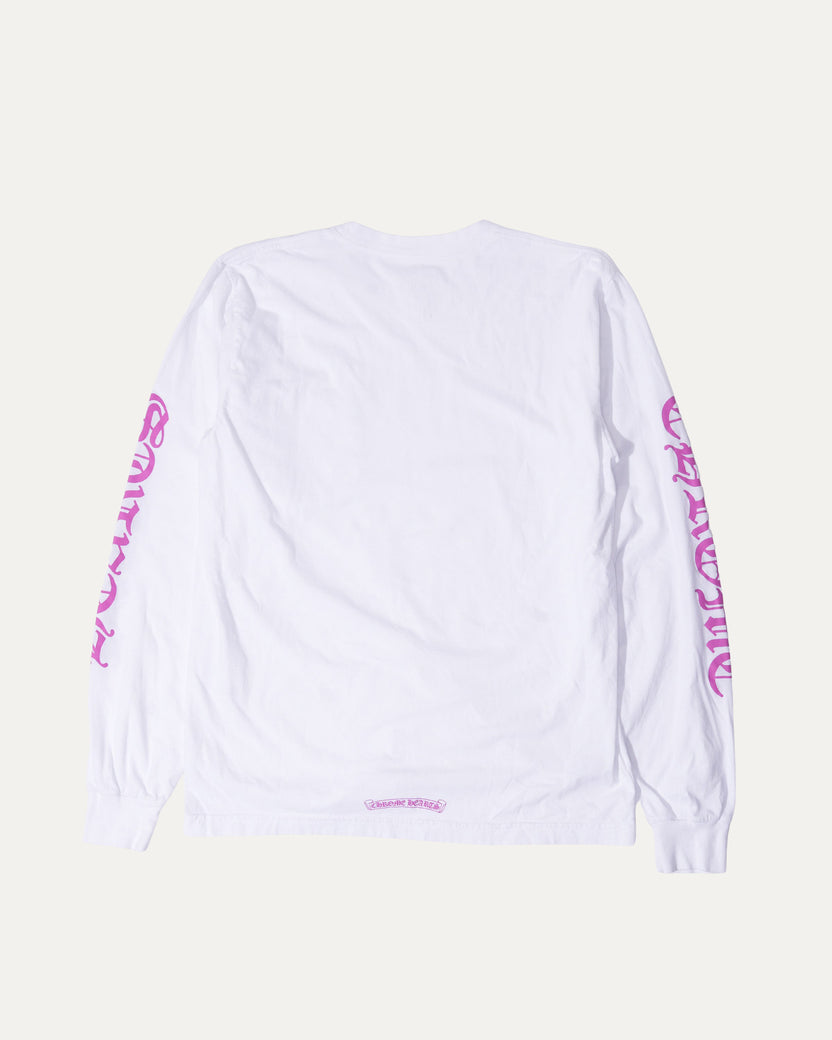 Neck Logo Long Sleeve T-Shirt